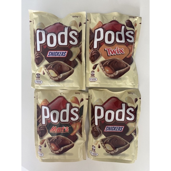 

Cokelat Pods Twix Snickers Mars 160gr (Chocolate Australia)