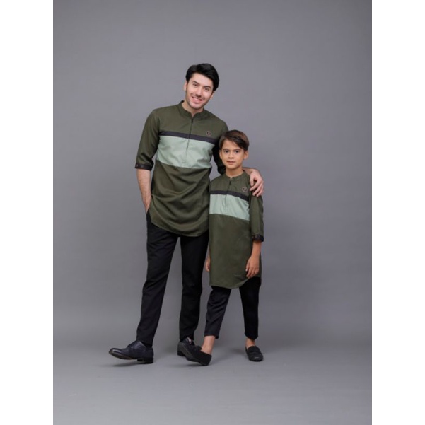 Kurta Couple Ayah Dan Anak Laki2 Ori dan Elegan