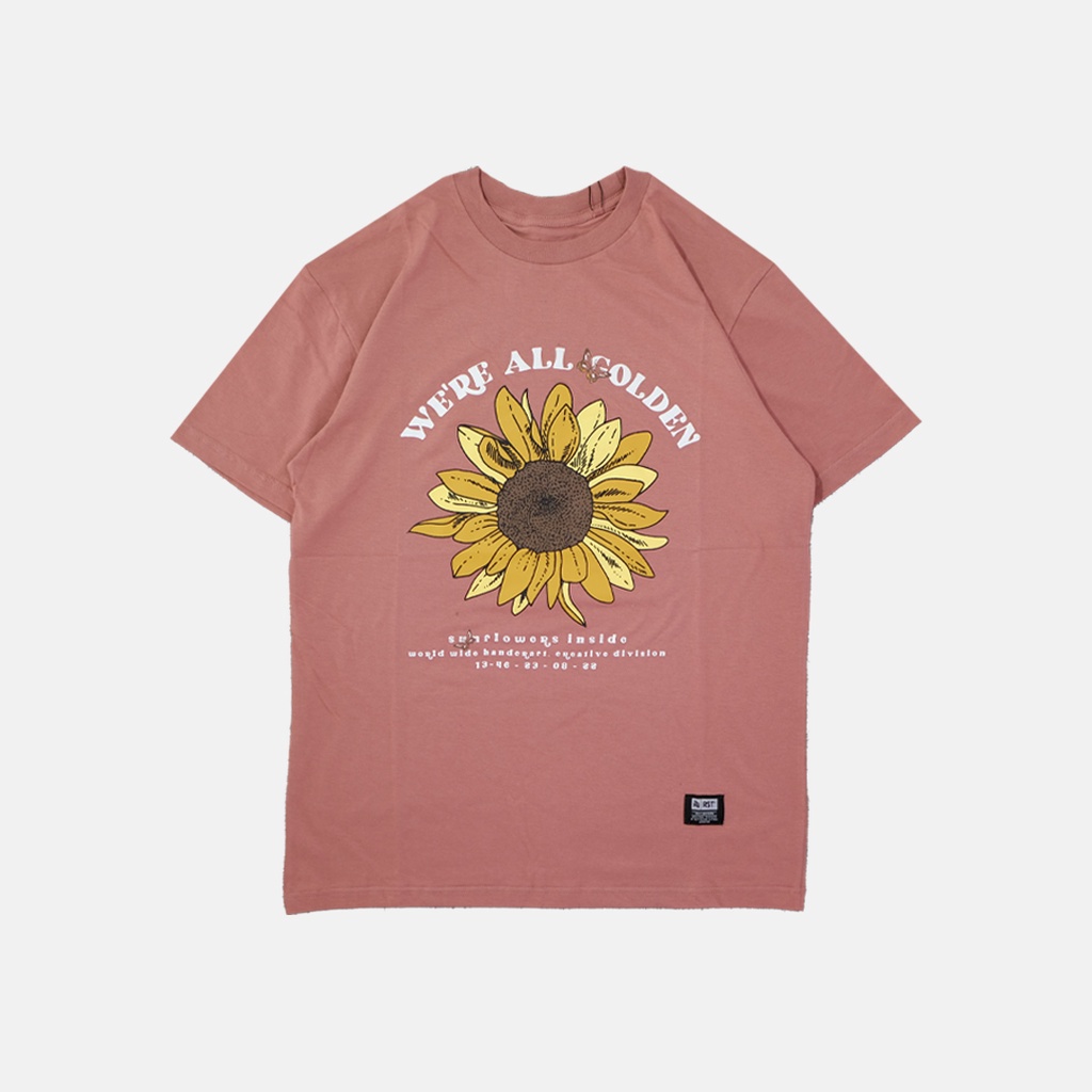 RASETABASED | Tshirt Sunflower Dusty Pink