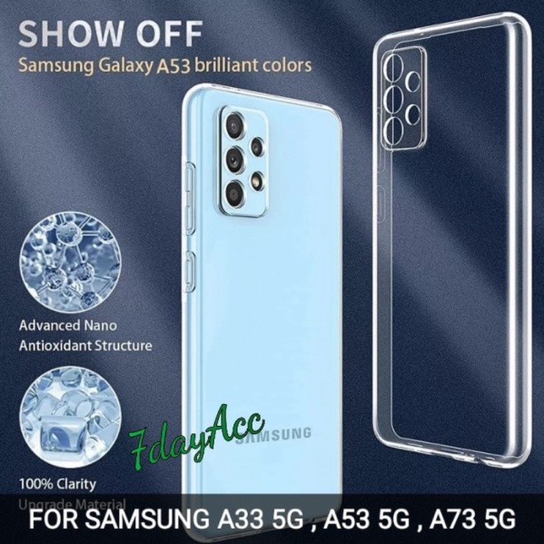 A73 5G A53 BENING Samsung SAMSUNG CASE SOFTCASE A73 5G - Dijual 5G 5G SILIKON   Berkualitas A33 CASI