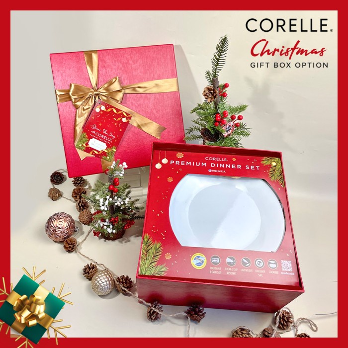 CORELLE SILVER CROWN DINNER SET / SET PIRING MAKAN