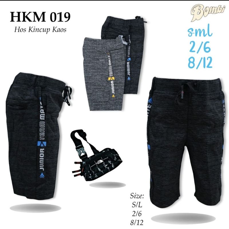 Celana Pendek Anak Bahan Kaos Premium Bombi Original