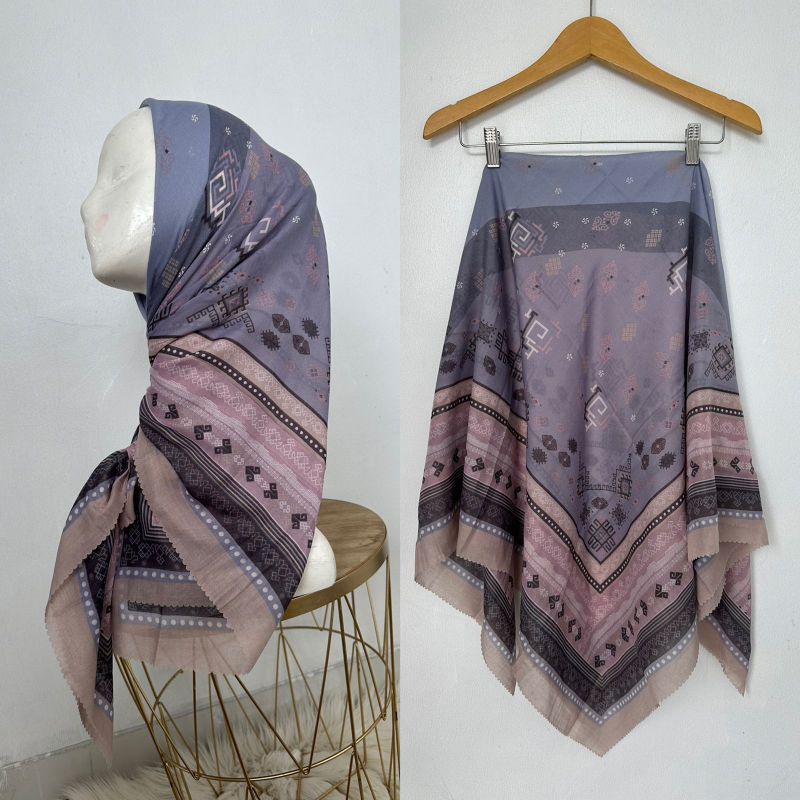 Afrahijab/ Segi Empat Voal Motif 143