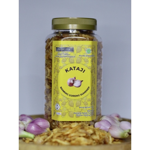 

BAWANG GORENG SUMENEP KATAJI KUALITAS PREMIUM 200 GR