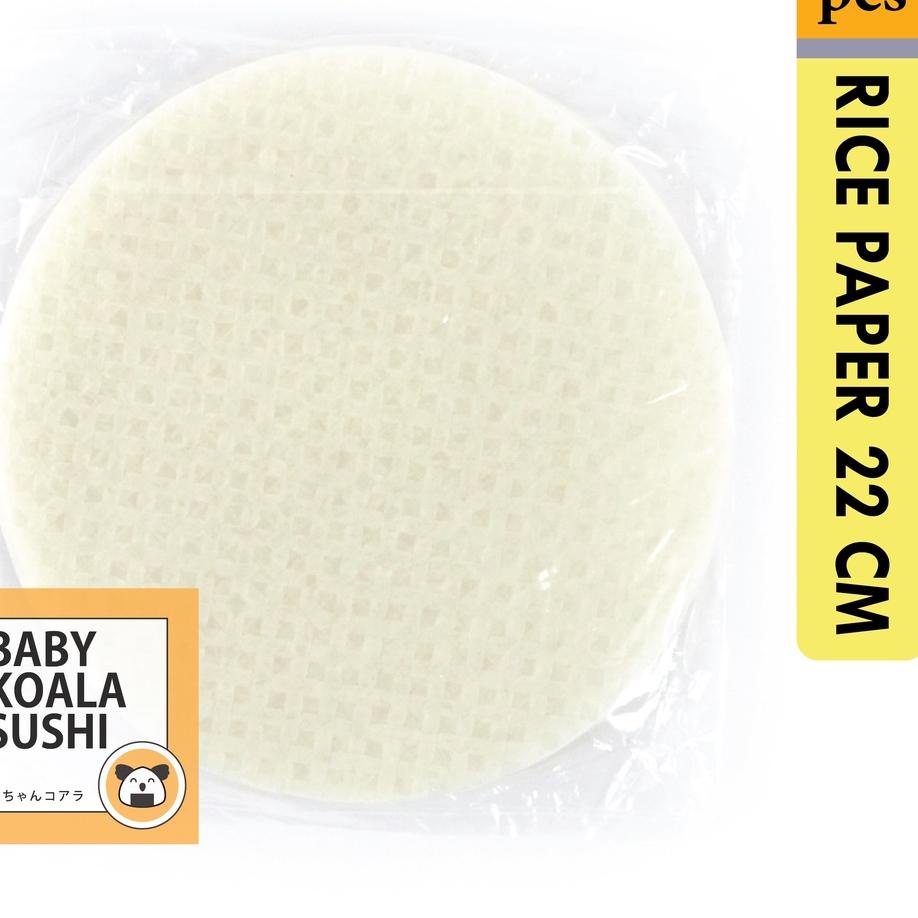 

PJI428 BHAN TRANG Vietnam Rice Paper 22 cm 8 s │ Kulit Lumpia Springroll Import +++