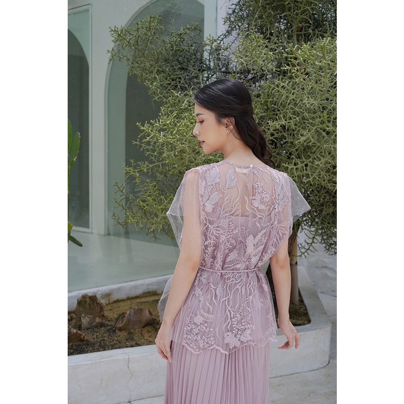 Aura Label - Fressia Dress in Pink