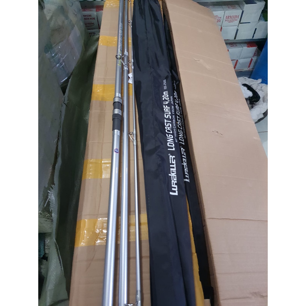 Joran Pancing laut Cw 100-250 Lurekiller long cast surf 420