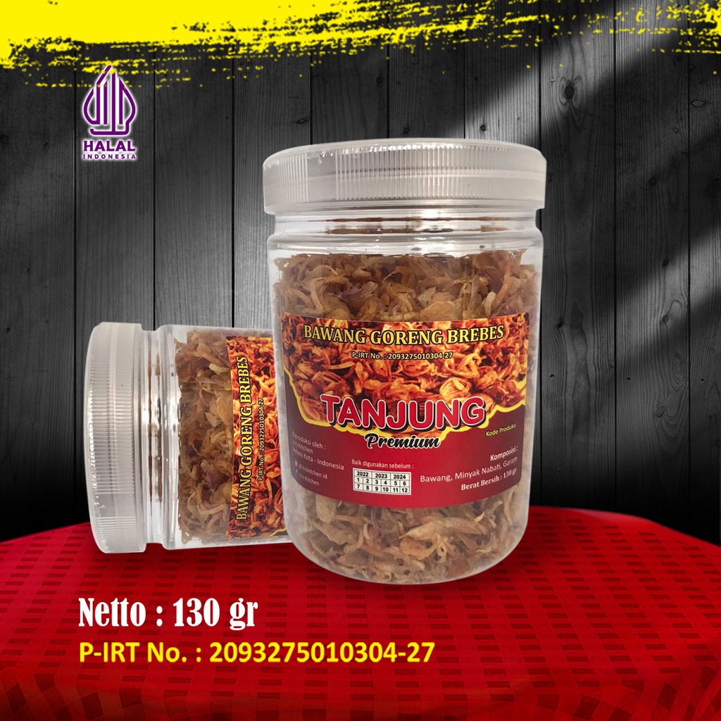 

Bawang Goreng Premium Brebes Tanjung 130 gr