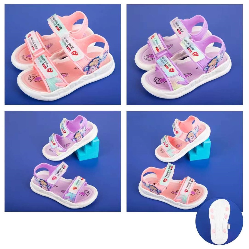 KT55 NEW Sandal eva anak perempuan / sandal gunung anak perempuan motif princess