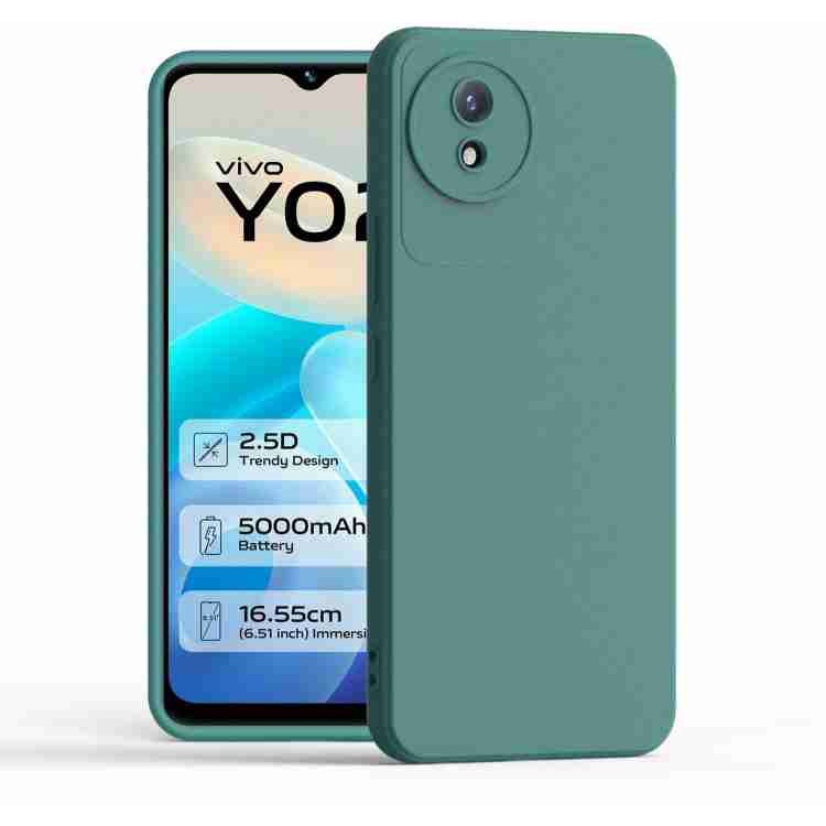 VIVO Y02 SOFT CASE MICROFIBER SILICONE COLOUR SOFTCASE