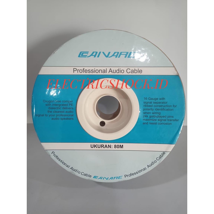 AUDIO KABEL CANARE 80 METER 1 ROLL
