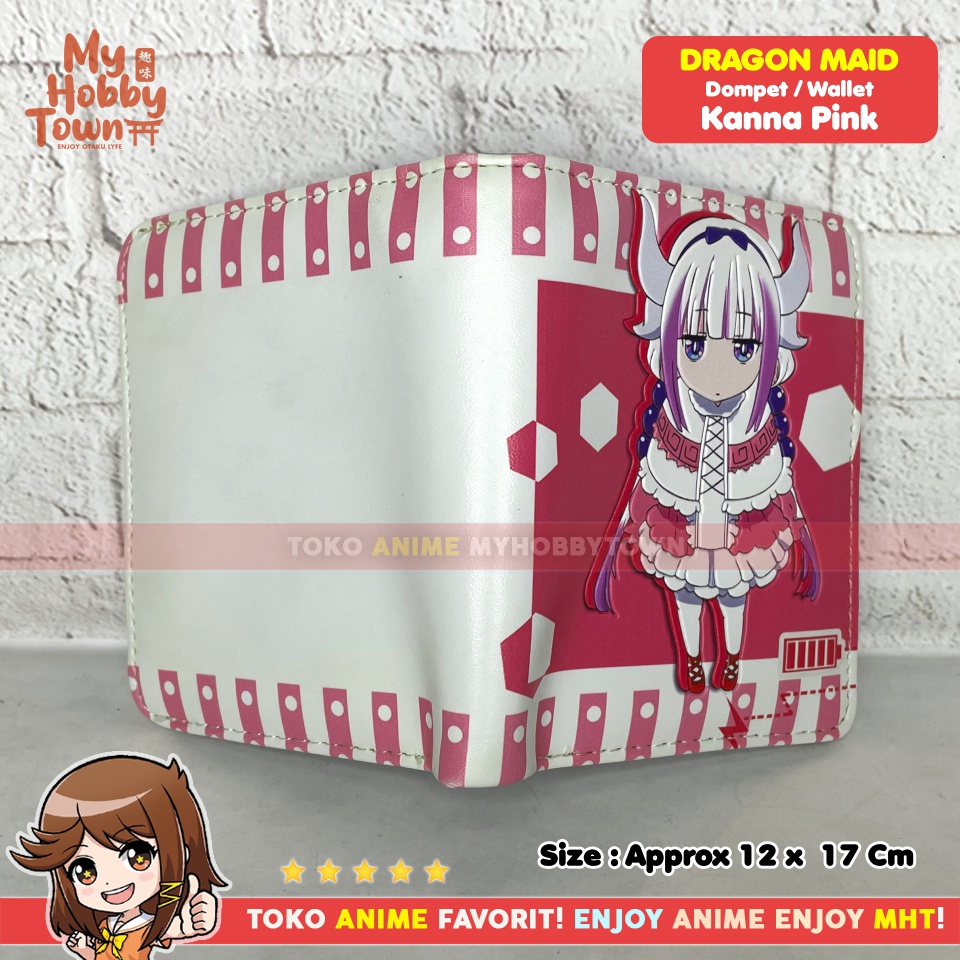 Dompet Anime Miss Kobayashi Dragon Maid : Kanna (Pink)