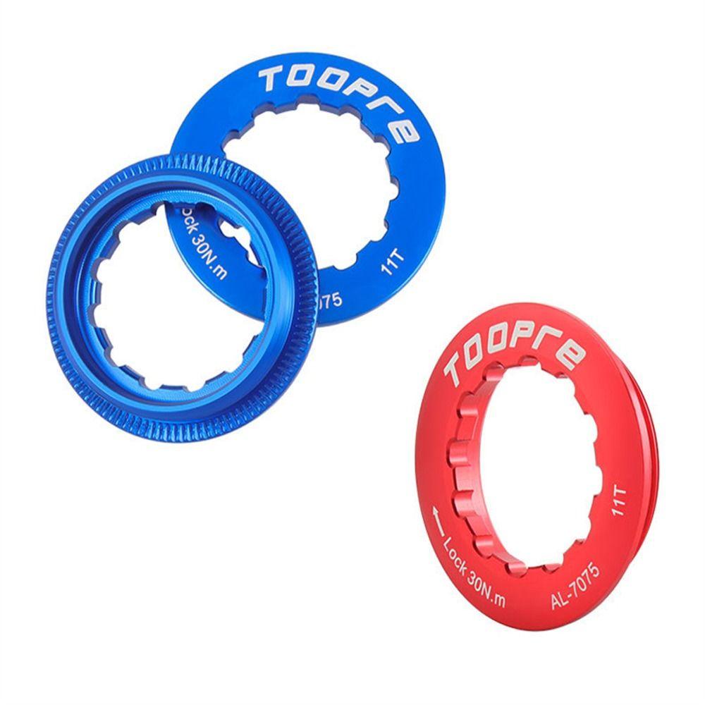 Lanfy Sprocket Locking Cover Kaset Sepeda Ringan Bersepeda Sepeda Gunung Flywheel Lock Ring