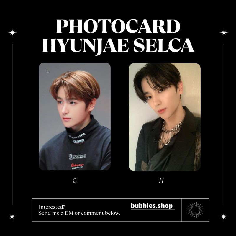 PHOTOCARD UNOFFICIAL LEE HYUNJAE THE BOYZ SELCA