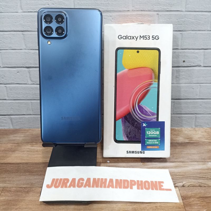Samsung M53 5G Ram 8/256 Hp Second Seken Bekas