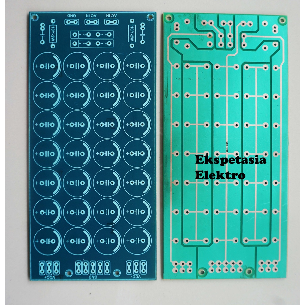 PCB PSU SERI PARAREL 28 ELCO Diameter 2 cm