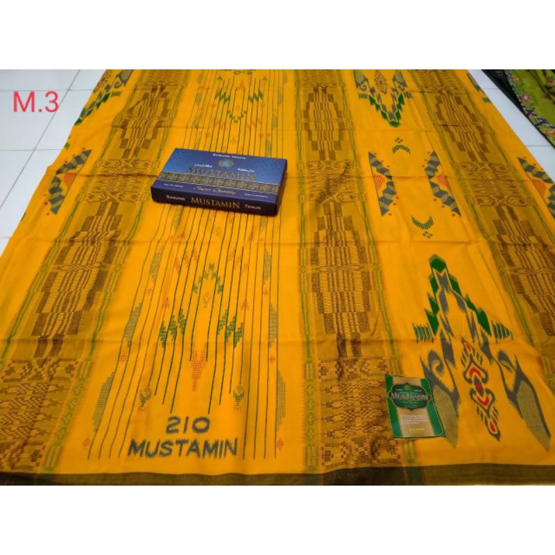 sarung mustamin songket print