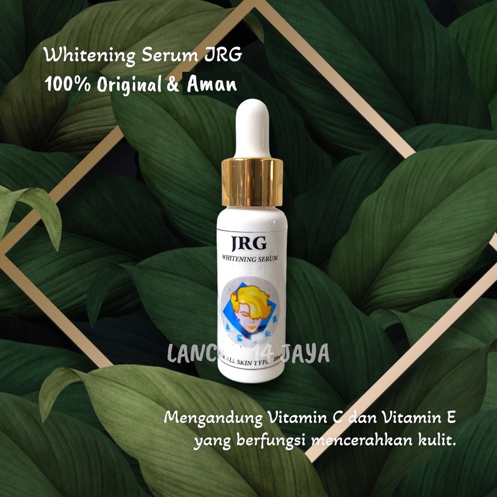 TONER DAN SERUM JRG WHITENING SERIES ORII L14J