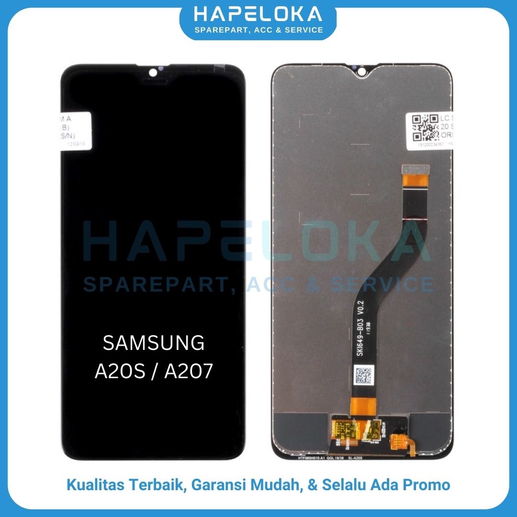 LCD TOUCHSCREEN SAMSUNG A20S / A207 / A207F - ORI COMPLETE