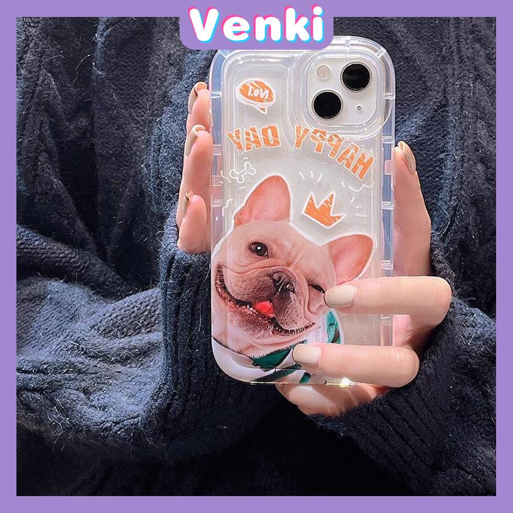 Case For iPhone 14 Pro Max TPU Soft Jelly Airbag Case Cute Dog and Rabbit Clear Back Cover Camera Protection Shockproof For iPhone 14 13 12 11 Plus Pro Max 7 Plus X XR