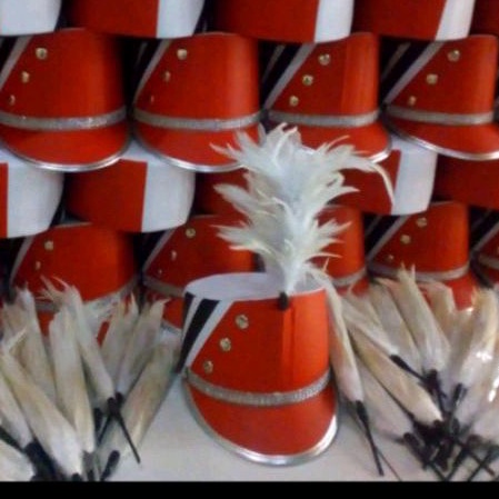 Topi Drumband TK SD SMP SMA