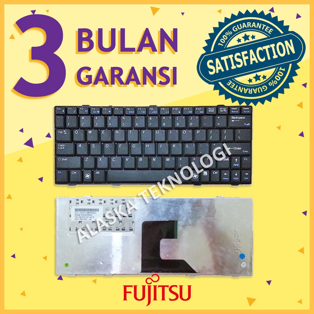 Keyboard Keybord Kibord Kibod Kibot Laptop Notebook FUJITSU Esprimo U9200