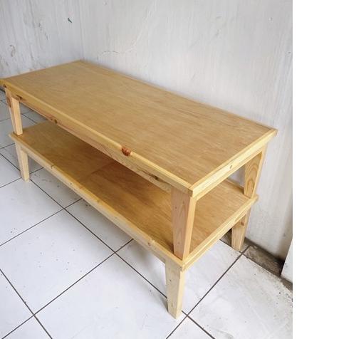 ➶ TERMURAH, Meja lesehan, PLT 120X50X30 Meja makan lesehan, Meja lesehan besar, Meja makan lesehan, 