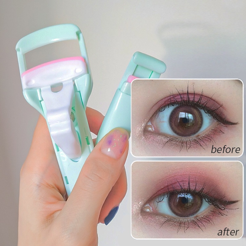 Mysterygirl - Pencepit Bulu Mata / Penjepit Bulu Mata / Eyelash Curler / Pelentik Bulu Mata Jepitan Bulu Mata Tahan Lama Portable Eyelash Curler