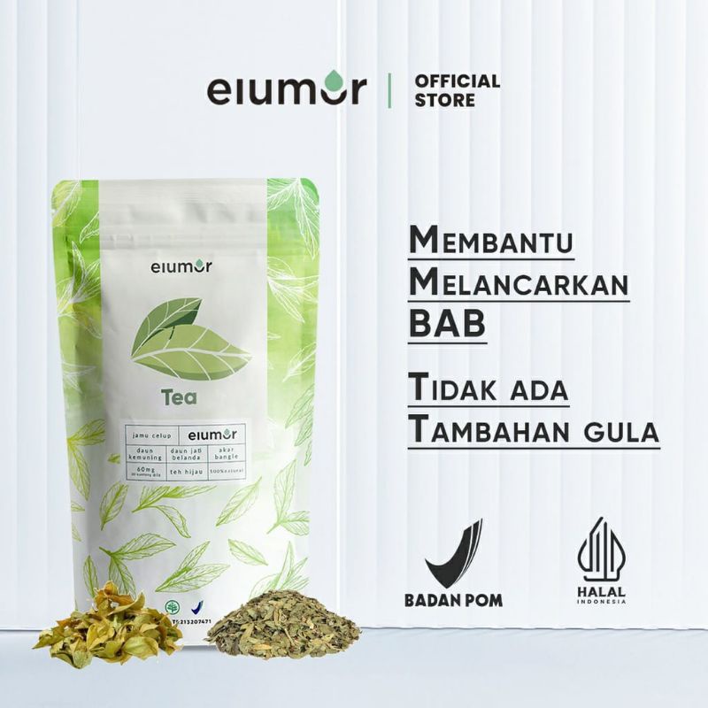 

Elumor Slimming Tea - Teh Pelangsing Herbal Alami Original