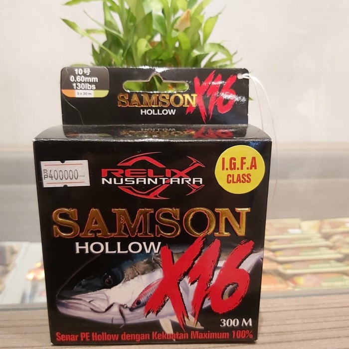 Relix Nusantara Samson X16 300M Pe 10 Rainbow Termurah