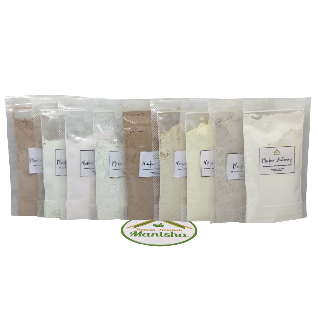 Masker Manggis Rumah Rempah Manisha Solo 50gr