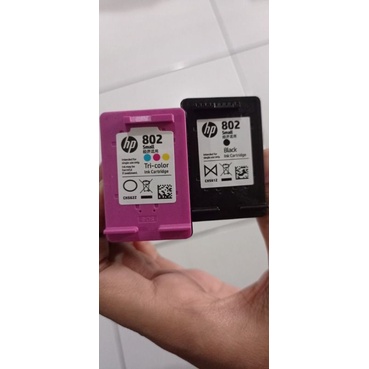 HP 802 Small Black & Color Original