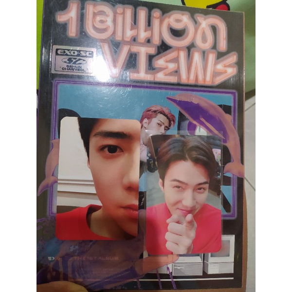 READY STOCK PHOTOCARD SEHUN [OFFICIAL]  WHAT A LIFE VER