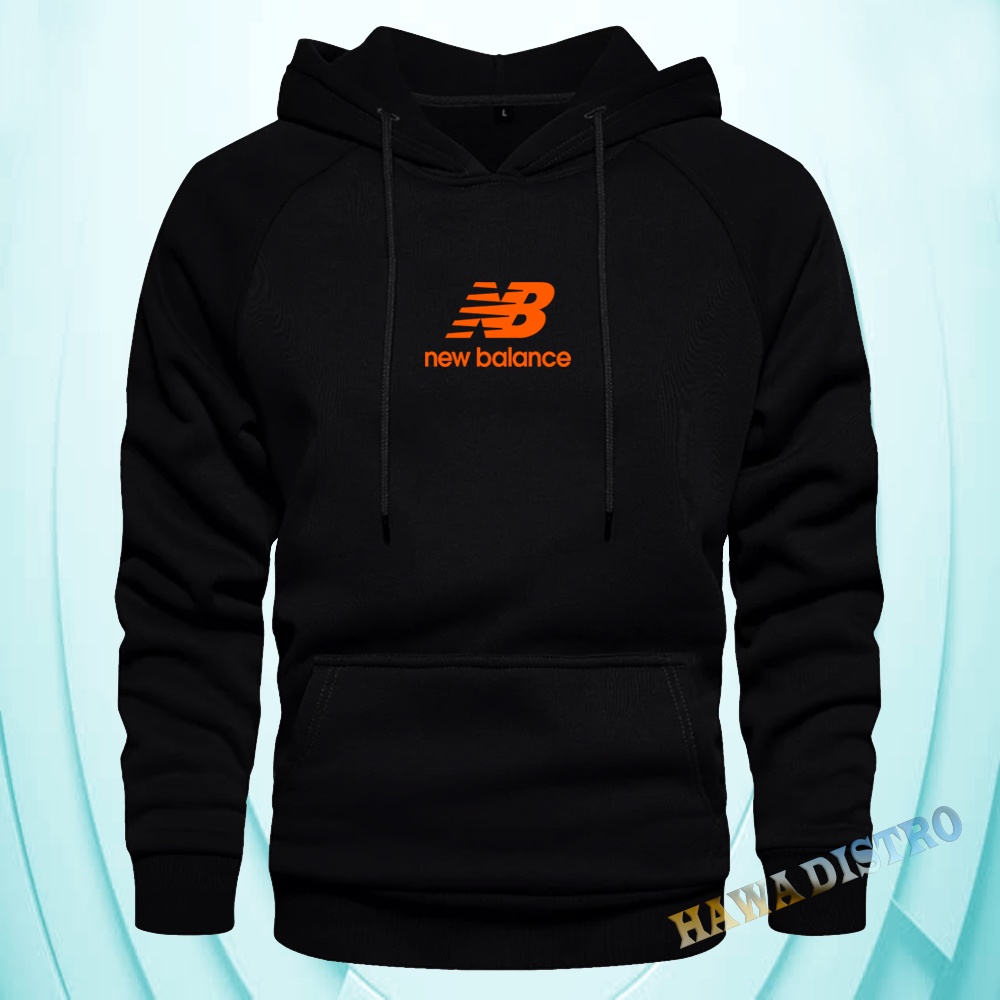 Promo Bisa COD – Hoodie NB Orange / Sweater Hoodie pria & wanita Premium / Hoodie Musim Dingin / Swe