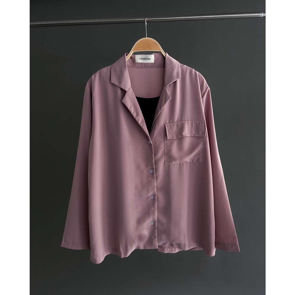 Myrubylicious NEOMI SHIRT KODE 4005 | SHIRT | KEMEJA WANITA | KEMEJA TANGAN PANJANG