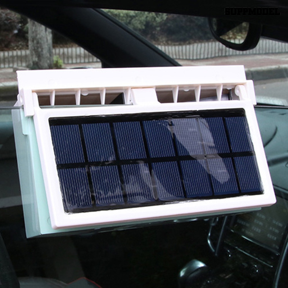 [SM] Kipas Angin Mobil Auto Solar Jendela Pendingin Ventilasi Udara Kendaraan System Radiator