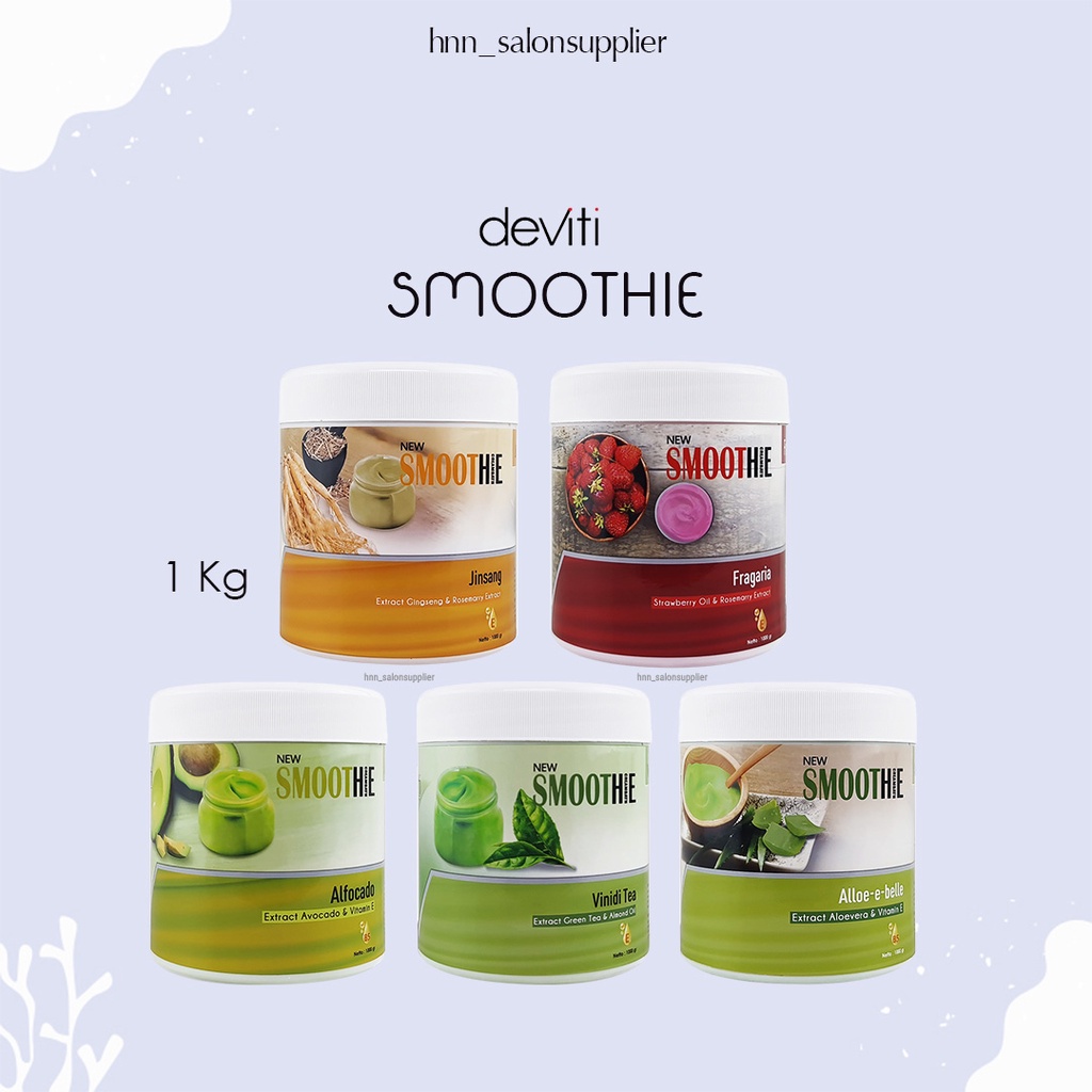 Deviti Smoothie Cream Creambath Crembat Krembat Salon Rambut 1kg