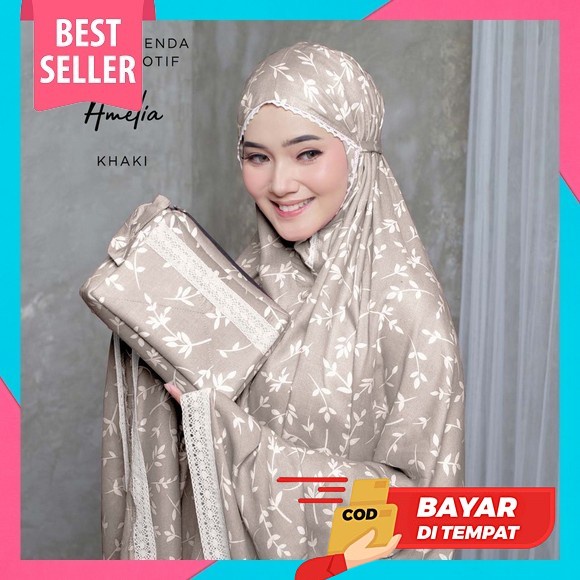 New/Mukena Lest//Mukena 3 In 1 Bahan Crinkle Airflow Premium//Mukena Jumbo Bisa Bb -90 Kg //Cod Muke