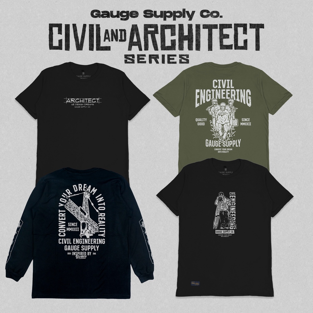 GAUGE SUPPLY TSHIRT CIVIL SERIES TSHIRT