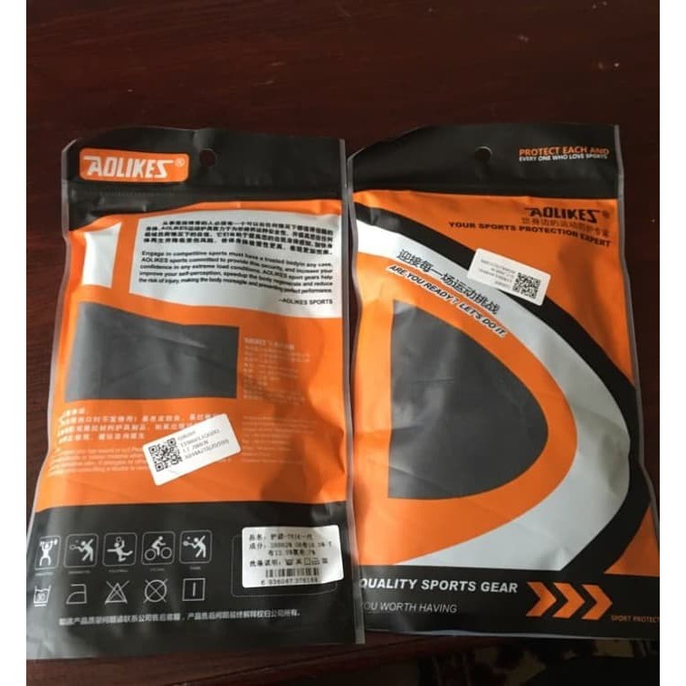 (COD) AOLIKES 7616 Knee Support Knee Pad Pelindung Lutut Deker Lutut Aolikes