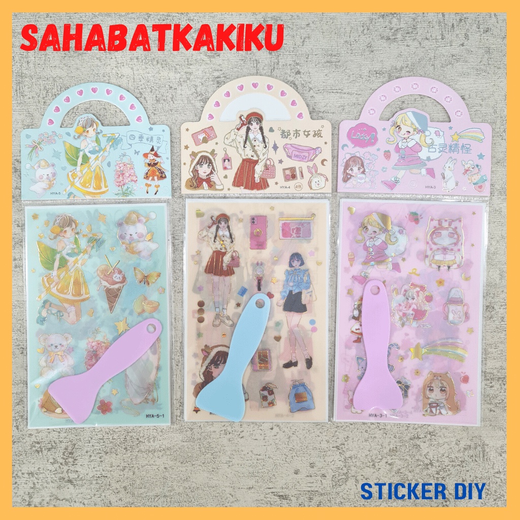 

Sticker DIY / Sticker Aesthetic / Sticker Momo / Sticker Tumbler Sticker Buku Lucu