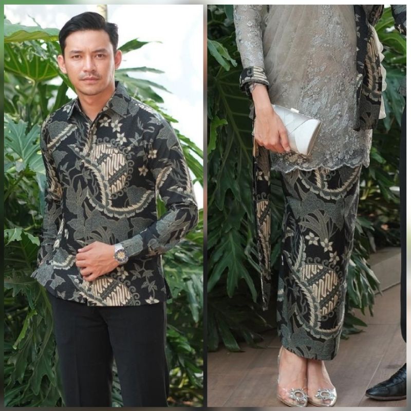 BATIK EXPRESS - Rok Span Wanita + Kemeja Batik Clara Pinggang Karet Rok Span Panjang Bawahan Kebaya Wisuda Dan Lamaran Allsize