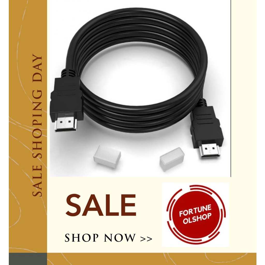 (FO) Kabel HD TV to HD 1.5M / Cable 1.5 meter High Quality / High Speed
