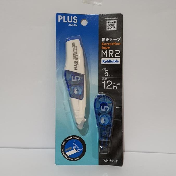 

Correction Pen Tip Ex Plus WH 645 Whiper Roller + Free Refill