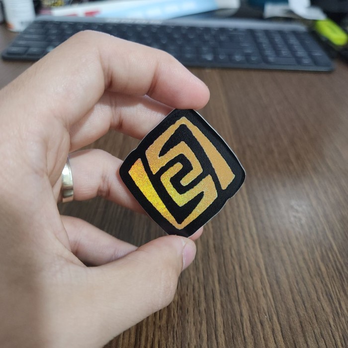 

Sticker Hologram Anime - PSH1409 - Element Geo