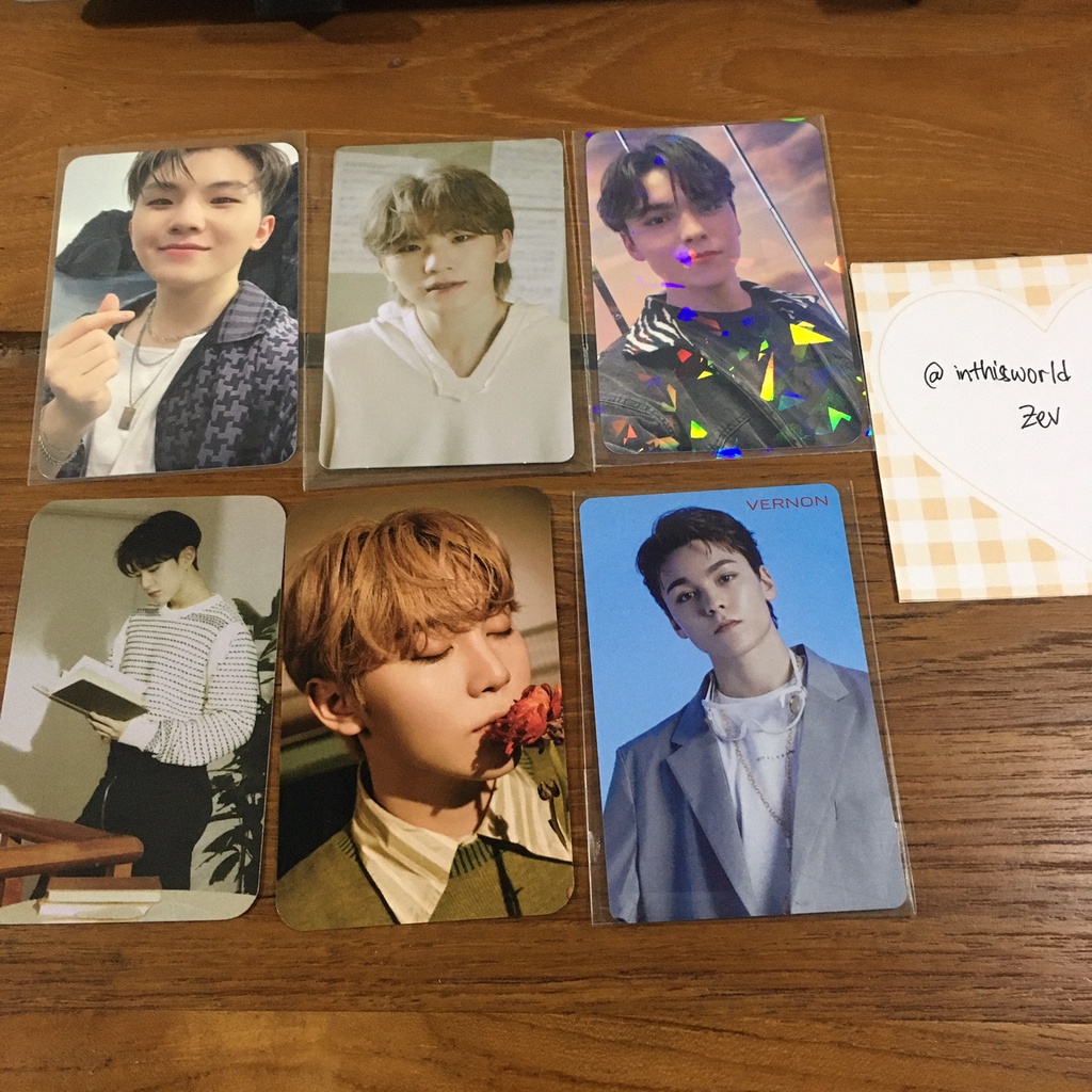 Photocard Seventeen POB