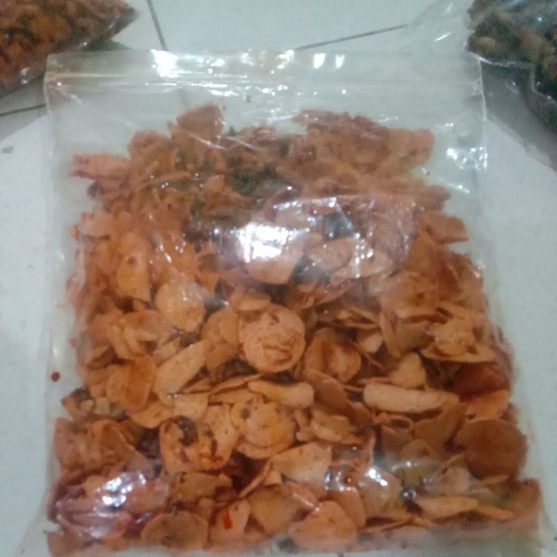 

basreng koin pedas manis 1 kg