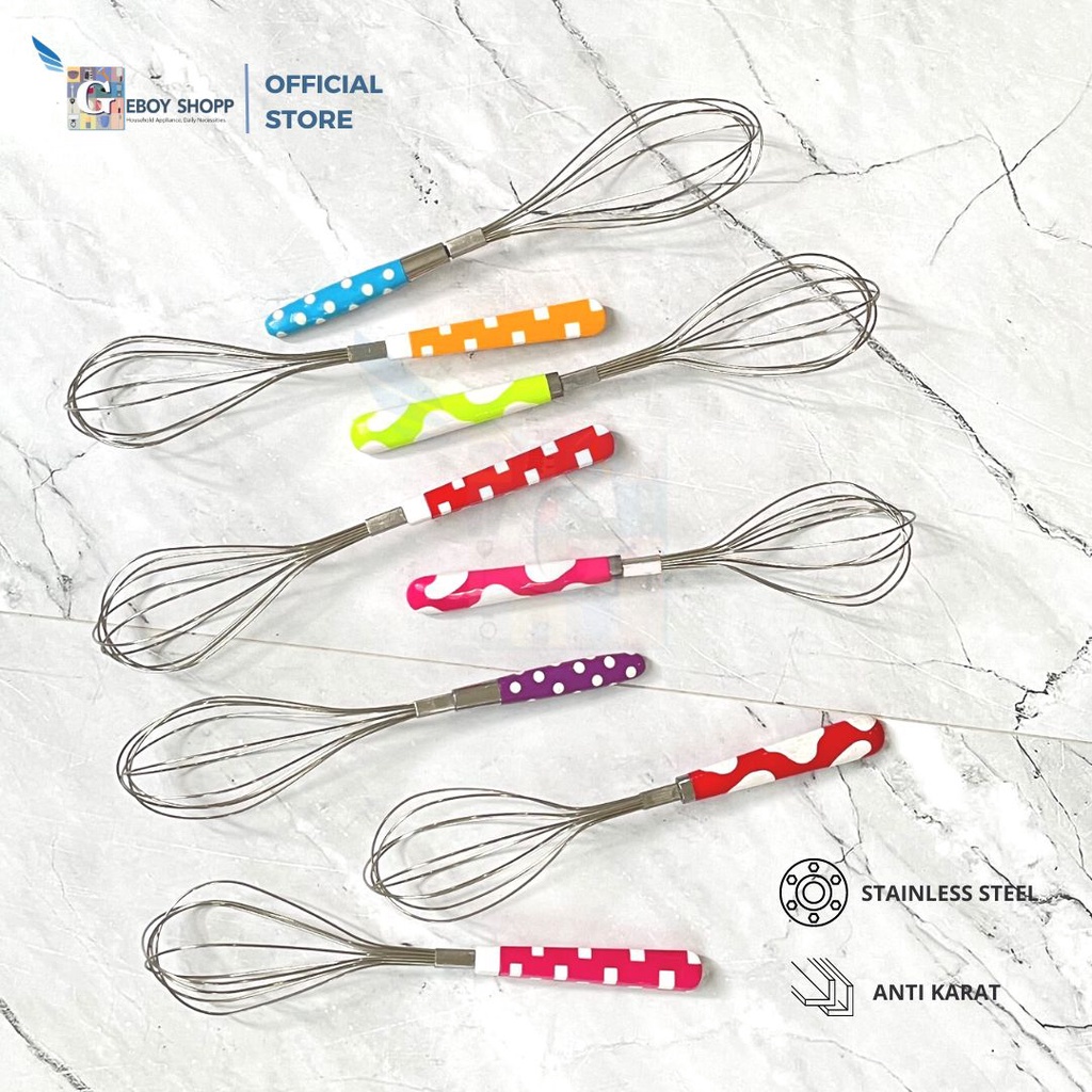 Kocokan Telur / Whisk Stainless Steel Ukuran L