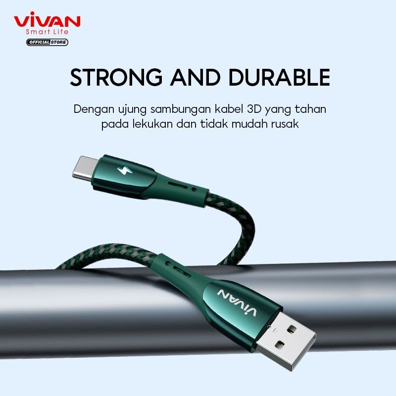 Kabel data VIVAN Tipe-C VZC100S