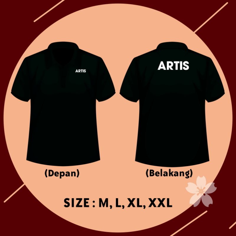KAOS POLO KERAH ARTIS